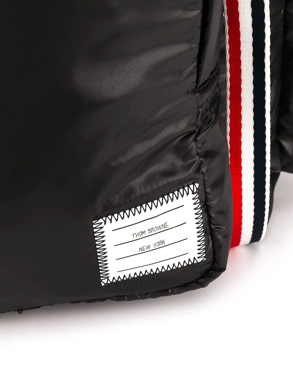 Cheap π Thom Browne Tricolour webbing ripstop backpack backpacks of men 𧨠4 Thom Browne tricolour webbing ripstop backpack