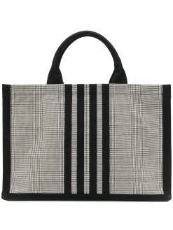 Thom Browne Prince of Wales print tote
