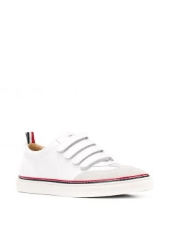 Thom Browne touch-strap low-top sneakers
