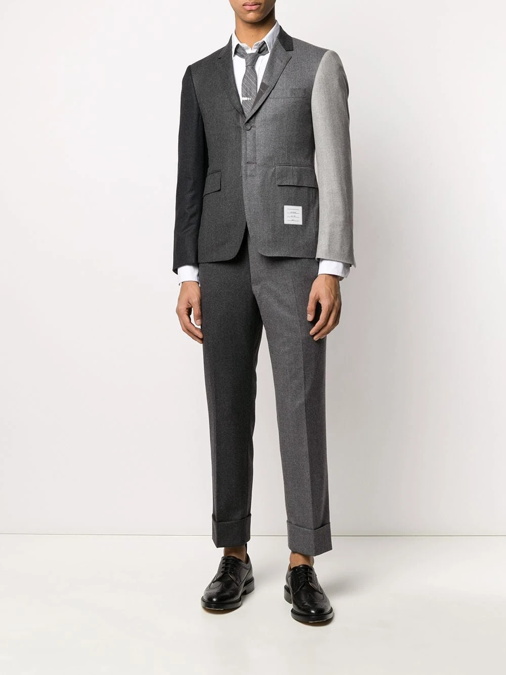 Wholesale ❤️ Thom Browne Fun Mix super 120s flannel sport coat blazers of men ❤️ 2 Thom Browne Fun-Mix super 120s flannel sport coat