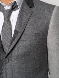 Wholesale ❤️ Thom Browne Fun Mix super 120s flannel sport coat blazers of men ❤️ 9 Thom Browne Fun-Mix super 120s flannel sport coat