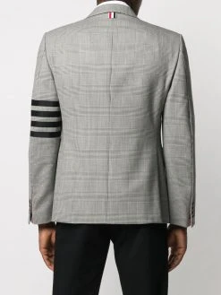 Thom Browne Prince of Wales 4-Bar sport blazer