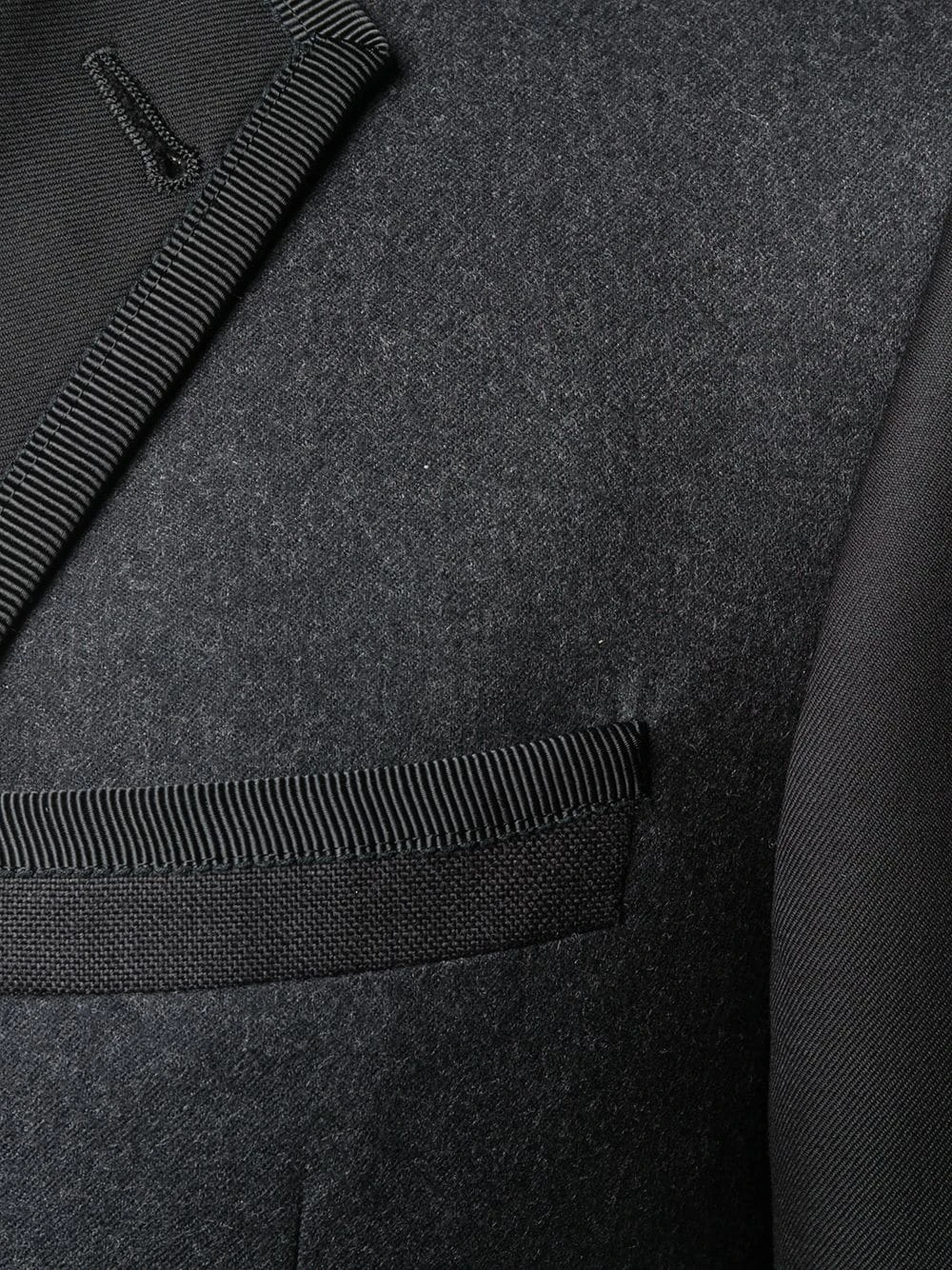 Best Pirce π Thom Browne Fun Mix flannel tipping sport coat blazers of men β€οΈ 5 Thom Browne Fun-Mix flannel tipping sport coat