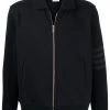 Thom Browne 4-Bar zip-up cardigan