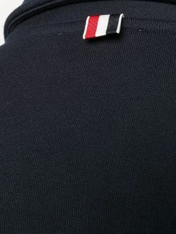 Thom Browne 4-Bar zip-up cardigan
