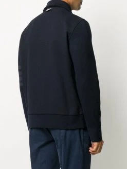 Thom Browne 4-Bar zip-up cardigan