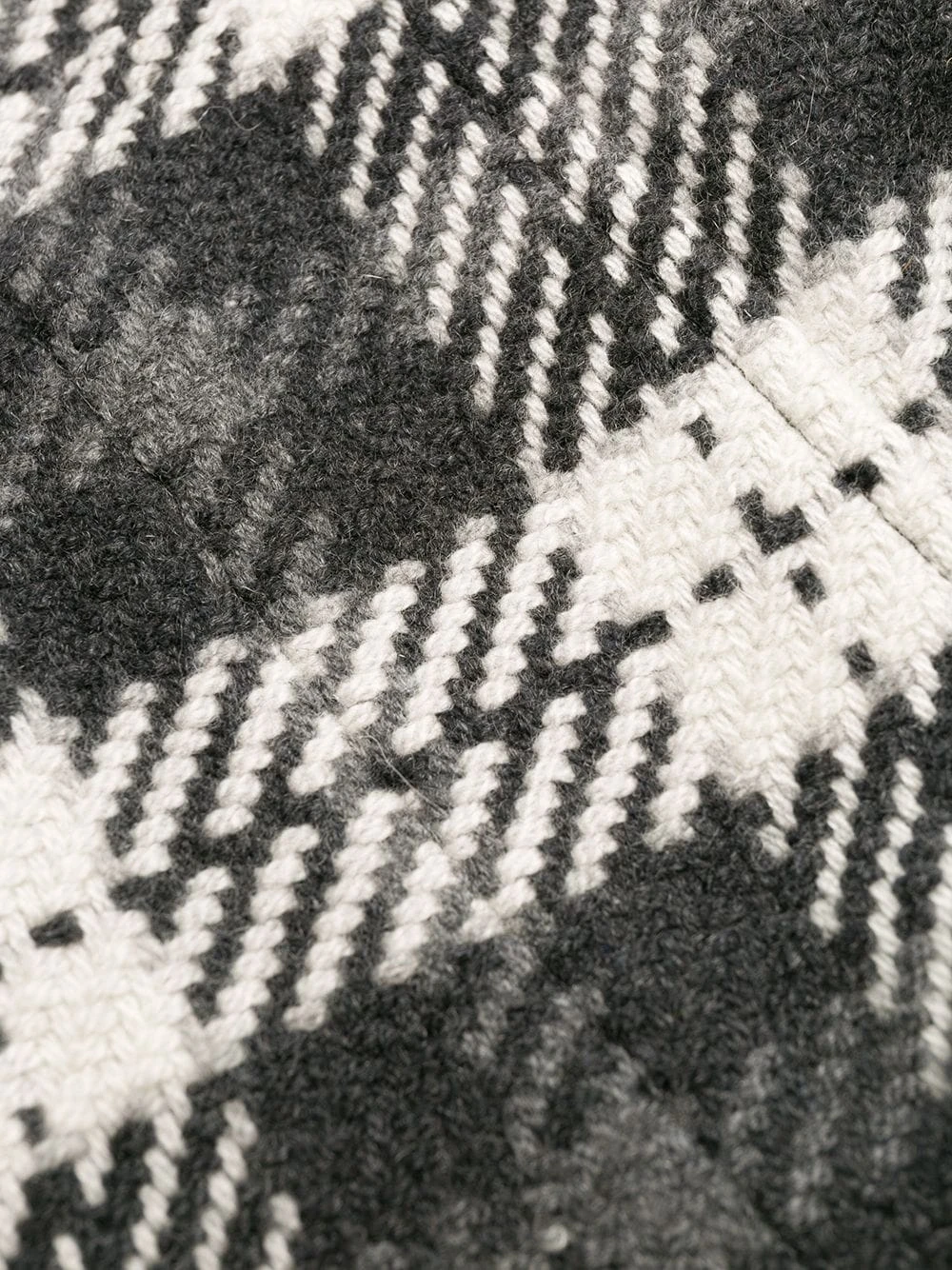 Outlet β€οΈ Thom Browne Tartan check tweed coat single breasted coats of men π 6 Thom Browne tartan check tweed coat