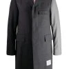 Thom Browne Fun-Mix super 120s Chesterfield overcoat