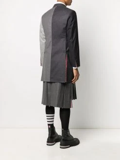Thom Browne Fun-Mix super 120s Chesterfield overcoat