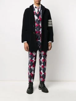 Thom Browne unconstructed sack 4-Bar overcoat