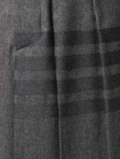 Thom Browne knee-length pleated 4-Bar striped skirt