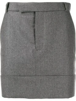 Thom Browne wool mid-thigh skirt