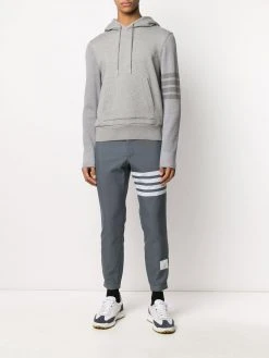 Thom Browne 4-Bar loopback hoodie