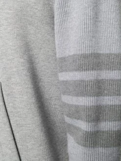 Thom Browne 4-Bar loopback hoodie