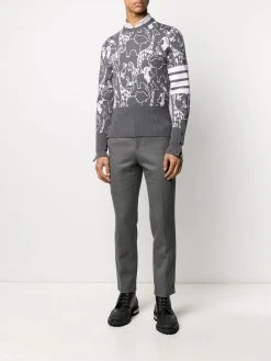 Thom Browne 4-Bar animal intarsia jumper