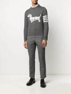 Thom Browne buffalo check Hector Icon jumper