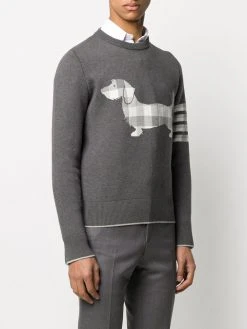 Thom Browne buffalo check Hector Icon jumper