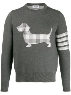 Thom Browne buffalo check Hector Icon jumper