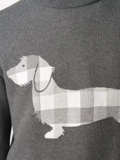 Thom Browne buffalo check Hector Icon jumper