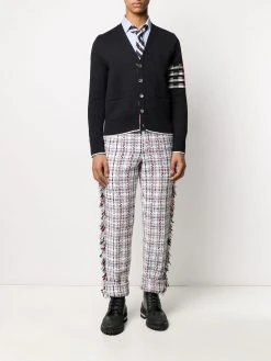 Thom Browne 4-Bar Lion Icon jacquard cardigan