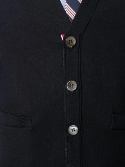 Thom Browne 4-Bar Lion Icon jacquard cardigan