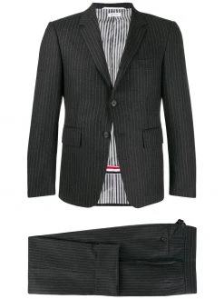 Thom Browne narrow chalk-stripe flannel suit
