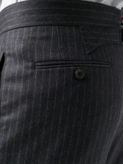 Thom Browne narrow chalk-stripe flannel suit