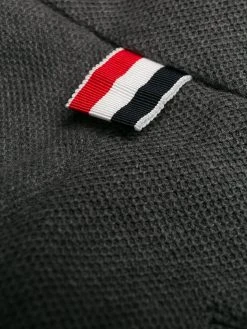 Coupon β¨ Thom Browne Slim fit tonal 4 Bar trousers cropped pants of men π 12 Thom Browne slim-fit tonal 4-Bar trousers