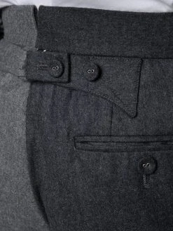 Brand new π Thom Browne Fun Mix flannel trousers tailored pants of men π₯° 11 Thom Browne Fun-Mix flannel trousers