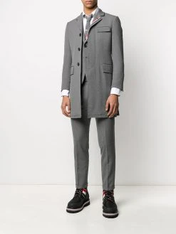 Thom Browne seersucker low-rise trousers
