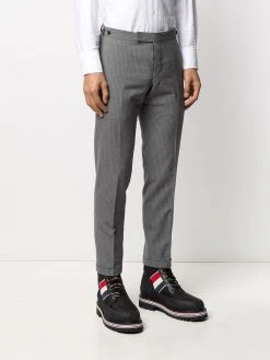 Thom Browne seersucker low-rise trousers