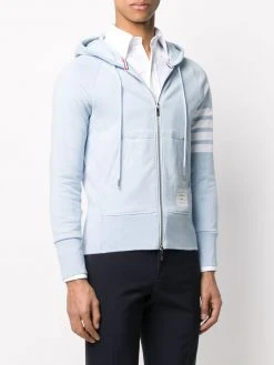 Thom Browne بدلة جيرسي بشريط خلفي وزينة 4 خطوط