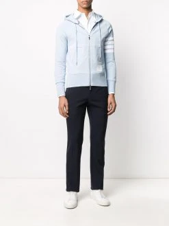 Thom Browne بدلة جيرسي بشريط خلفي وزينة 4 خطوط