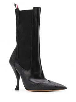 Thom Browne brogued wingtip Chelsea boots