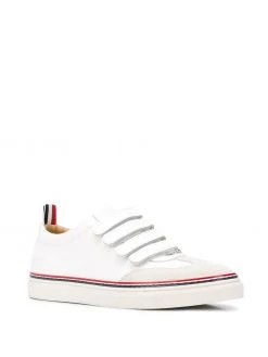 Thom Browne touch strap low-top sneakers