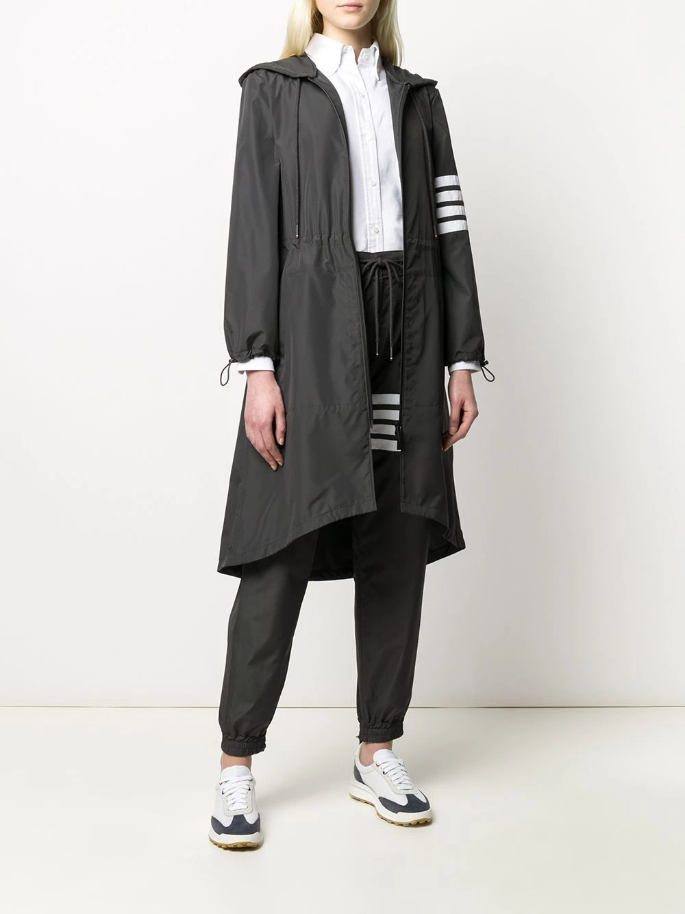 Hot Sale β€οΈ Thom Browne 4 bar flyweight tech track pants performance track pants of women π 2 Thom Browne 4-bar flyweight tech track pants