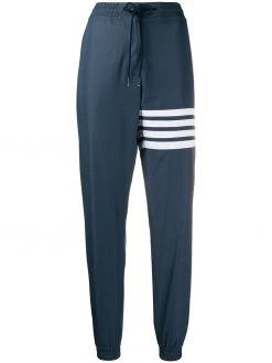 Thom Browne 4-Bar flyweight tech track pants
