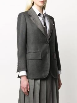 Thom Browne wide lapel wool jacket