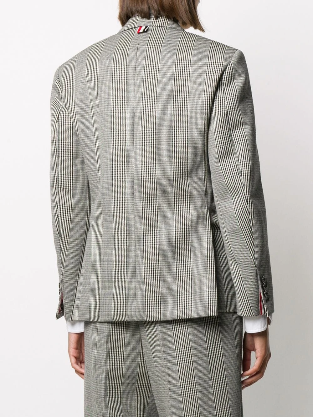 Budget 🥰 Thom Browne Prince of Wales check wool jacket blazers of women ✨ 4 Thom Browne Prince of Wales check wool jacket