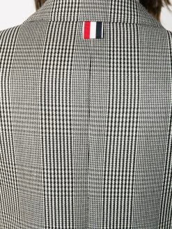 Budget 🥰 Thom Browne Prince of Wales check wool jacket blazers of women ✨ 9 Thom Browne Prince of Wales check wool jacket