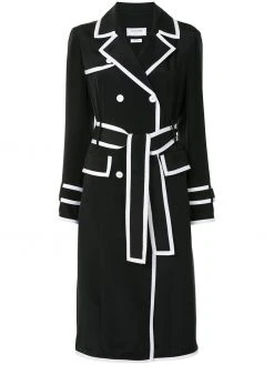 Thom Browne double-breasted silk coat