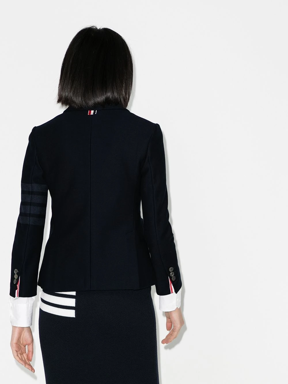 Best reviews of π Thom Browne 4 Bar cotton twill jacket blazers of women βοΈ 3 Thom Browne 4-Bar cotton twill jacket