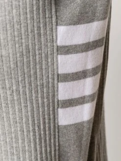 Discount ❤️ Thom Browne 4 Bar side insert ribbed polo shirt knitted tops of women ❤️ 9 Thom Browne 4-Bar side insert ribbed polo shirt