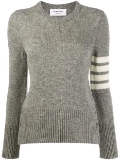 Thom Browne 4-Bar Shetland wool jumper