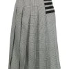 Thom Browne pleated midi skirt