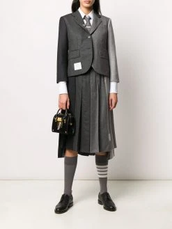 Thom Browne Fun-Mix super 120s pleated skirt