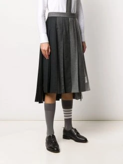 Best Pirce π Thom Browne Fun Mix super 120s pleated skirt pleated skirts of women π 7 Thom Browne Fun-Mix super 120s pleated skirt