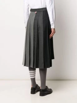 Best Pirce π Thom Browne Fun Mix super 120s pleated skirt pleated skirts of women π 8 Thom Browne Fun-Mix super 120s pleated skirt