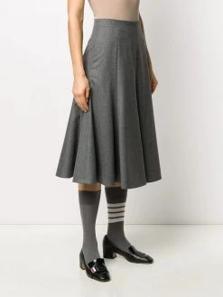 Buy ✨ Thom Browne Super 120s wool flannel skirt high-waisted skirts of women ❤️ 7 Thom Browne super 120s wool flannel skirt
