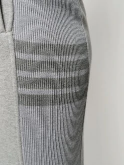 Coupon β Thom Browne Tonal 4 Bar loopback cotton skirt high-waisted skirts of women π 9 Thom Browne tonal 4-Bar loopback cotton skirt